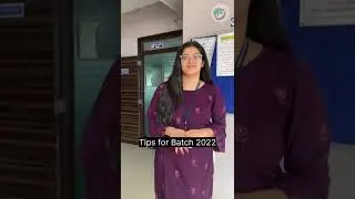 Tips by senior students of #PIMR PG Campus