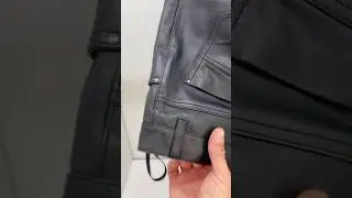 Try on man leather pants by Serge Pariente, model: SEXY MAN, sheep skin leather pants, satin lining