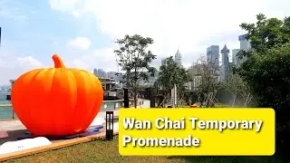 Wan Chai Temporary Promenade (&nbsp;灣仔臨時海濱花園) #hk #promenade #wanchai
