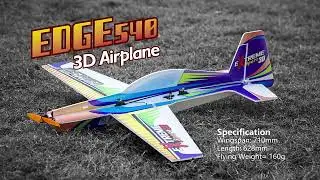 Dancing Wings Hobby E27 EDGE540 710mm Wingspan 3D PP RC Airplane Kit