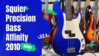 Squier Precision Bass Affinity 2010 DEMO [ No Talking ]
