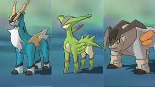 Pokemon Ultra Sun & Ultra Moon: - Gen 5 Legendary Swords of Justice(Cobalion, Virizion, Terrakion)
