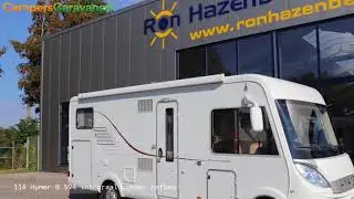 116 Hymer B 594 integraal zonder hefbed met kastjes Fiat