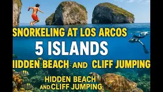 Snorkeling At Los Arcos 5 Islands, Hidden Beach And Cliff Jumping! #mismaloya #puertovallarta