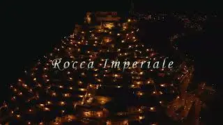 Rocca Imperiale - Night Cinematic Video - Shot with Dji Mini 3 Pro