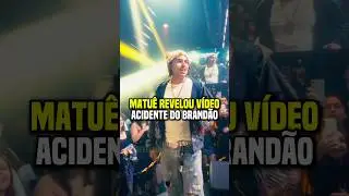 O matu&ecirc; vazou v&iacute;deo do Brand&atilde;o no acidente😱