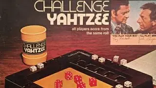 Ep. 201: Challenge Yahtzee Board Game Review (Lowes 1974) + How To Play