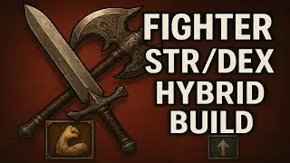 HYBRID FIGHTER STR/DEX BUILD!