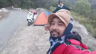 THUNDERSTORM 🥶 NIGHT CAMPING 🏕 WITH FRIND 🤠 HAPPY BIRTHDAY BHAI 🎂 