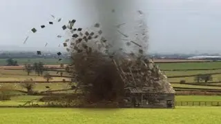 Barn Tornado (7/11) - Creating Particle Dust & Debris - 3ds Max Particle Flow Tutorial - Advanced