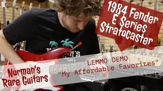 LEMMO DEMO: 1984 Fender E Series Stratocaster | 