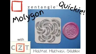 Molygon | Zentangle&reg; Quickie