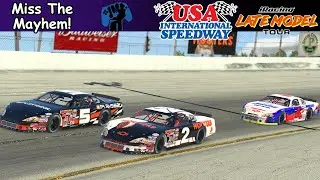 iRacing - USA Speedway - Late Models - Miss The Mayhem!