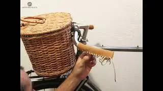 Bicycle Leather Handlebar Grips Assembly   |  Happy Bicycle&reg;