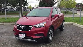 Багажное отделение Buick Encore Preferred FWD 2017 года выпуска, цвет Winterberry Red Metallic, Ошава, Онтарио, номер в наличии: 171208.