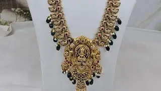 Pancha Loha Bangles, Finger Rings | 9849039983 | Grand Nakshi Long Haram