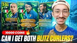 KONAMI IS A SCAMMER 🤡 BOTH FOOT BLITZ CURLER DEL PIERO⚡107 RATED CANNAVARO 💀 BLITZ VIERI 🥵 efootball