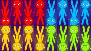 Mini Games Stickman Party 2-4 Player Gameplay Walkthrough - BEST android GAMES