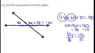 Finding Angles With Expressions