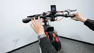 JOYOR S series electric scooter switches between ECO mode and NORMAL mode