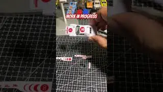 Hot Wheels Porsche Custom paint, water decal application process #mattel #fypシ゚viral #diecast #toys