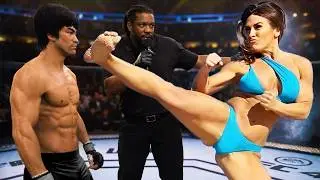 Брюс Ли против Летающей Дивы Про | EA Sports UFC 5