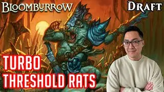 Drafting Mono-Black (Almost) | Bloomburrow Draft | MTG Arena