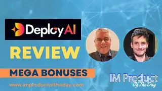 Deploy AI Review + Award-Winning Bonuses To Make It Work FASTER (Worth $997)!