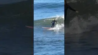 Romy got happy with this wave...