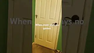POV when mom says no games