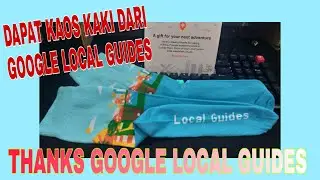 UNBOXING SOCKS FROM GOOGLE LOCAL GUIDES