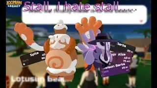 Cinnogre is A NIGHTMARE TO DEAL WITH, stall wars part 3 | Loomian Legacy PvP