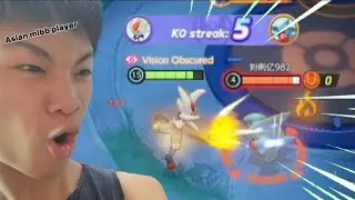 An mlbb player playing pokemon unite 😭😭| #pokemonunite ¦