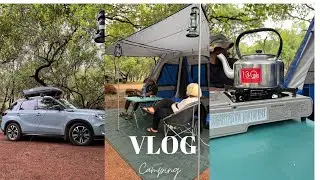 VLOG: OUR FIRST CAMP AS A MARRIED COUPLE| SOUTH AFRICAN YOUTUBER 