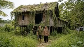 A Father Returns to His Abandoned Home | A Silent Visit with His Son