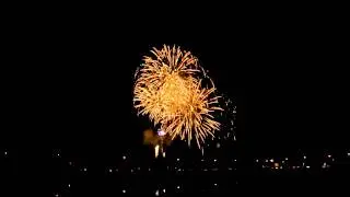 KCS Fireworks 2010 as seen from Wimbledon Common!