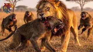 Redemoinho da Sobrevivência – A Batalha dos Reis da Savana #animaisselvagens | Documentários animais