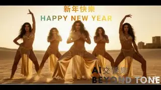 🔥【新年快樂】【Happy New Year】 2026年好運來好運到 ｜把舊的心事都拋開  ｜《AI交響樂 Beyond Tone》蹈妮家 原創(歌詞曲MV) 🔥 #dance#music#新年快樂