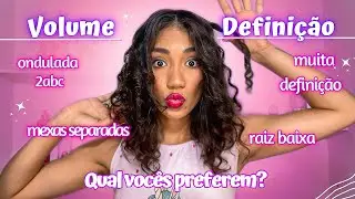 VOLUME x DEFINIÇÃO: CABELO ONDULADO (ondulada 2abc) | Jennyfer Bárbara