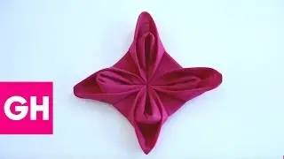 How To Fold a Flower Napkin with @OrigamiTree | GH