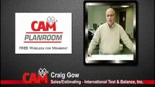 CAM Planroom Testimonial by Craig Gow, International Test and Balance
