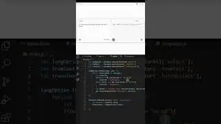 Make JavaScript language translator #shots #languagetranslator  #coding #htmlcssjavascript