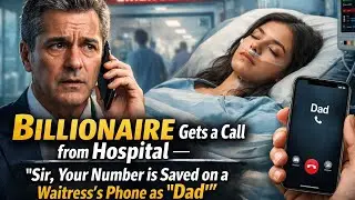 A Billionaire Gets a Call from the Hospital  His Number Was Saved as Dad
