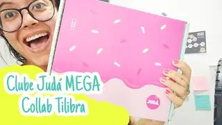 Unboxing Clube Judá MEGA Collab Tilibra tema Liberdade - spoiler do próximo tema | Fevereiro 2023