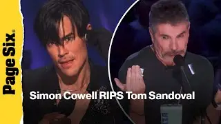 Simon Cowell rips Tom Sandoval's 'AGT' performance