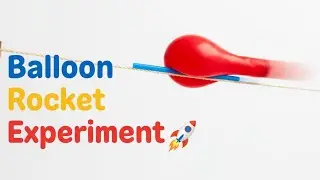🚀 Balloon Rocket Experiment | Fun Science at Home | Priyansh’s Science Vlog