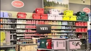 NEW STANLEY CUPS DICK'S SPORTING GOODS STORE WALK THRU OF ALL THE STANLEY CUP PLUS YETI AND OWALA