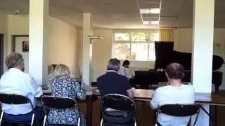 Mendelsshon, Bach, Turina   Examen de piano du fin de 2e cycle Conservatoir