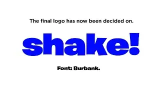 Shake! logo history (Final Cut)