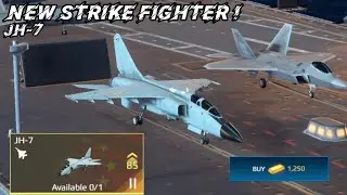 JH-7 - New strike fighter for 1,250 gold !!! Modern Warships 